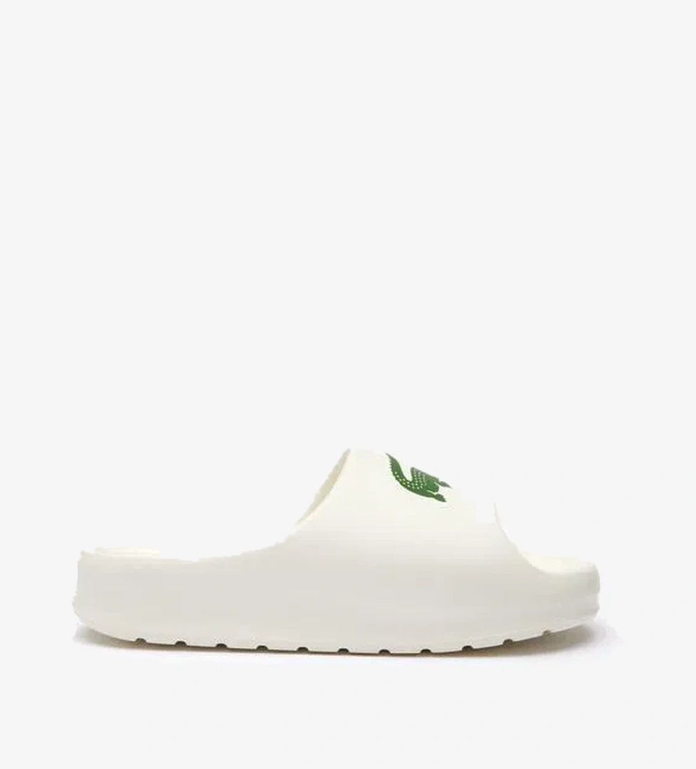 Lacoste Serve Slide 2.0 Kadın Beyaz Terlik - Görsel 1