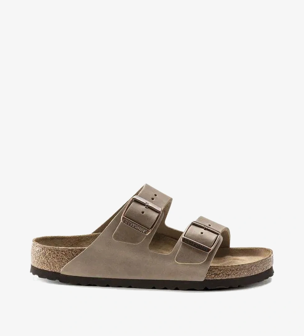 Birkenstock Arizona Sfb Leoi Unisex Kahverengi Terlik - Görsel 1