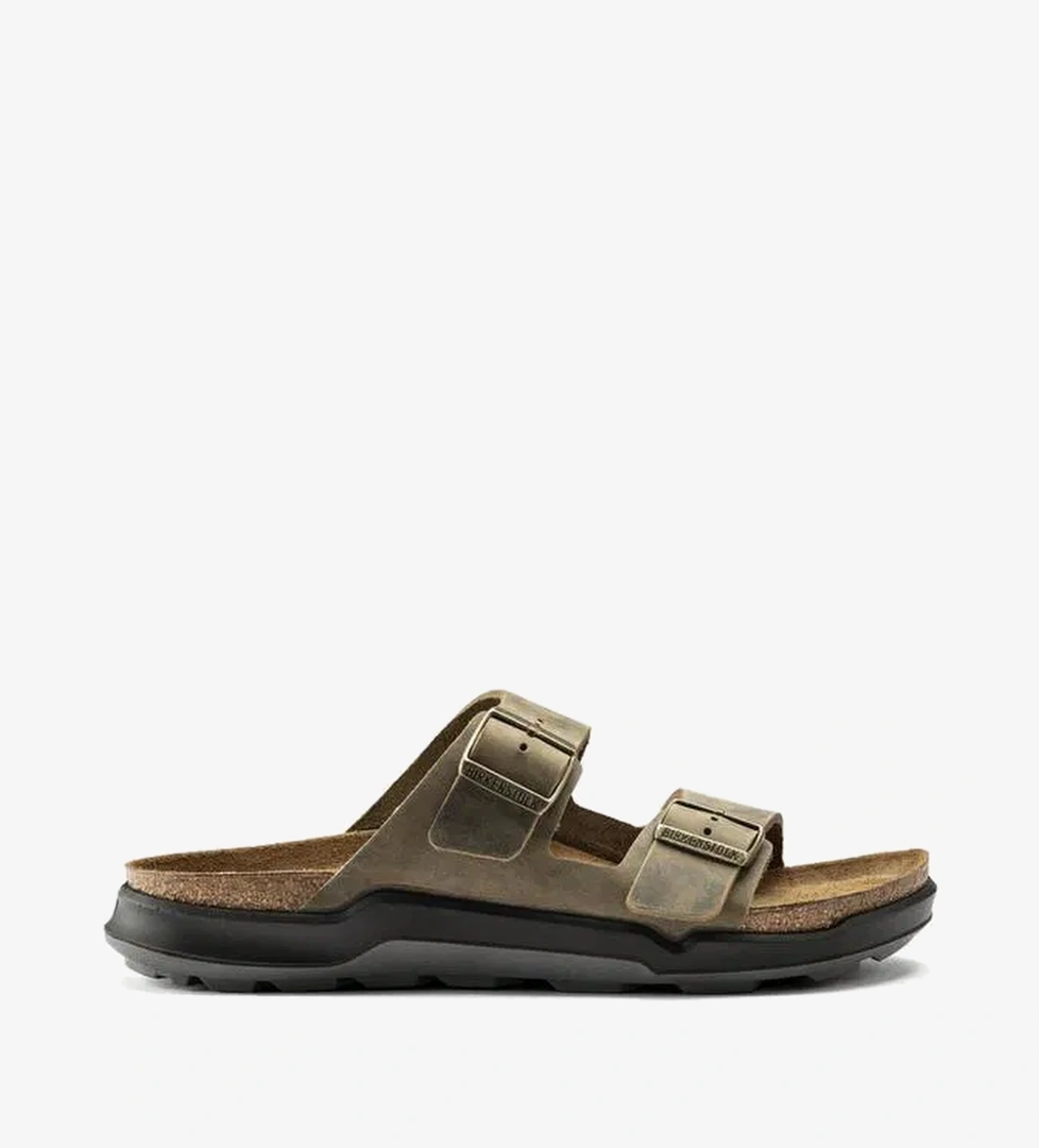 Birkenstock Arizona Artic Old Erkek Kahverengi Terlik - Görsel 1
