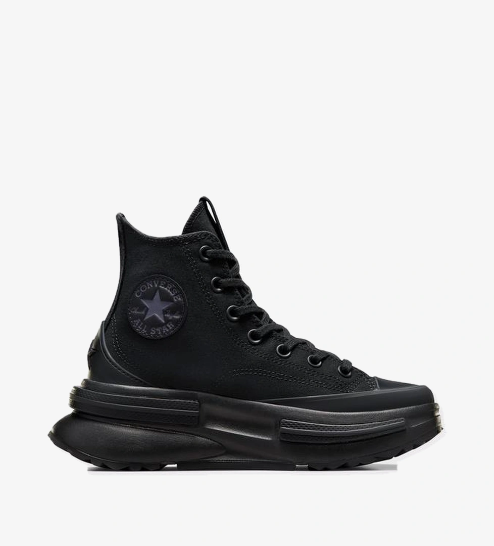 Converse Run Star Legacy Cx Platform Mono Black Kadın Siyah Sneaker - Görsel 1