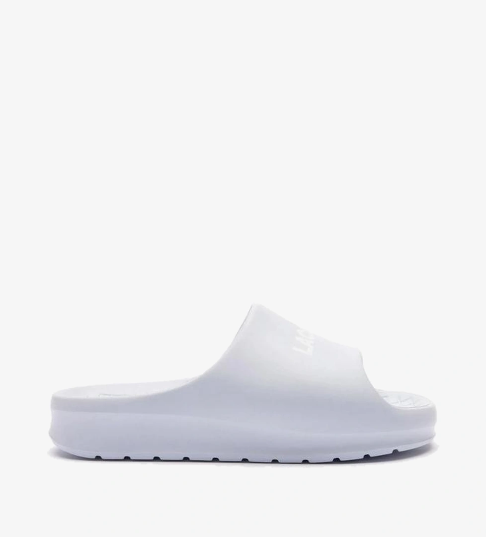 Lacoste Serve Slide 2.0 Kadın Beyaz Terlik - Görsel 1
