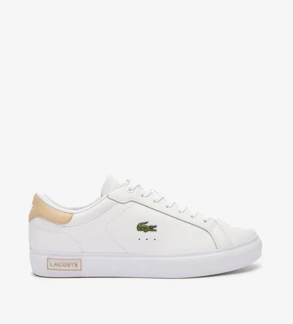 Lacoste Powercourt Kadın Beyaz Sneaker - Görsel 1