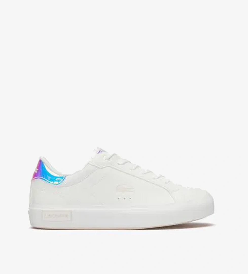 Lacoste POWERCOURT Çocuk Beyaz Spor Ayakkabı