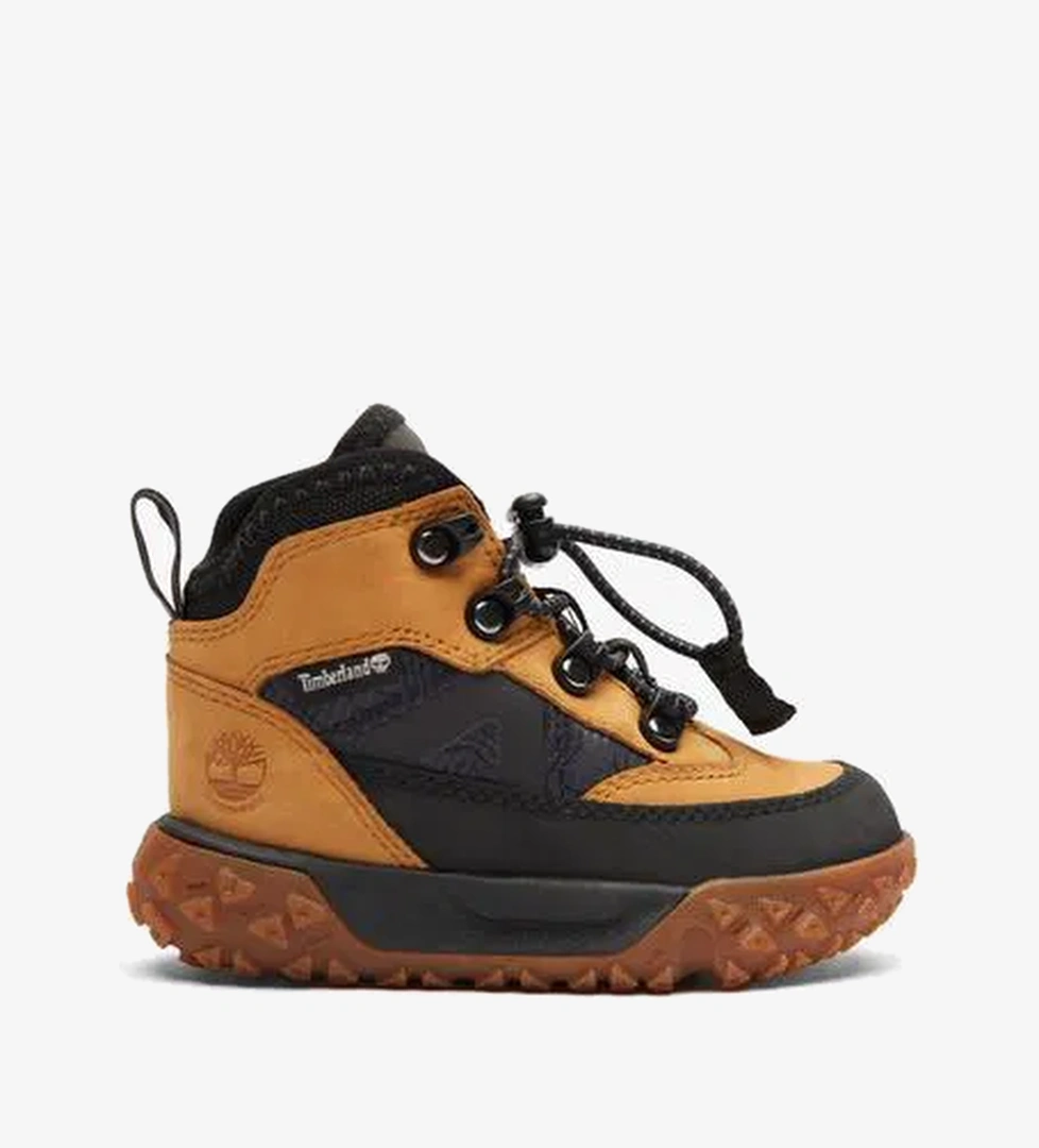 Timberland Mid Lace Up Waterproof Bebek Kahverengi Bot - Görsel 1