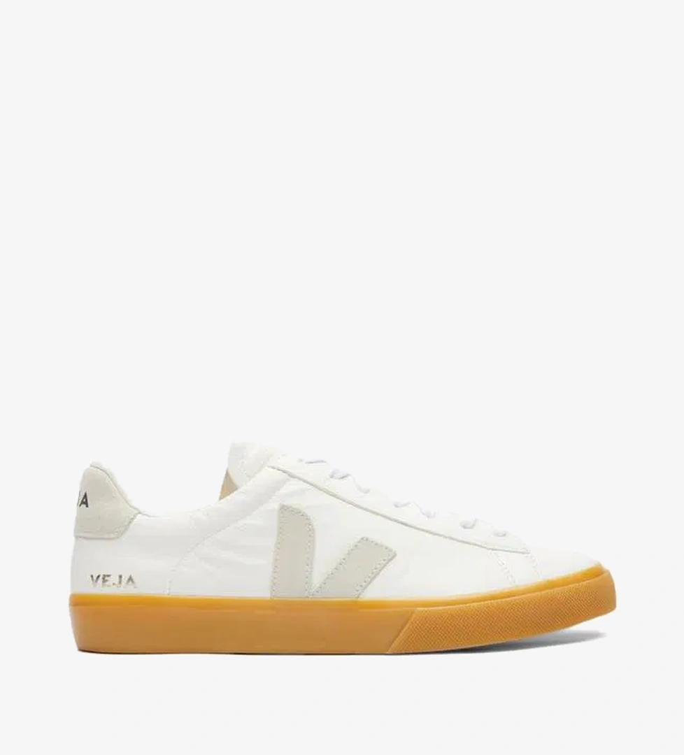 Veja Campo Chromefree Leather Erkek Beyaz Sneaker - Görsel 1