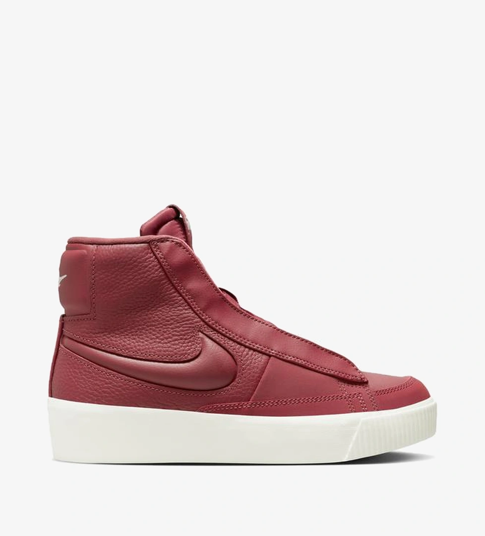 Nike Blazer Mid Victory Kadın Bordo Spor Ayakkabı - Görsel 1