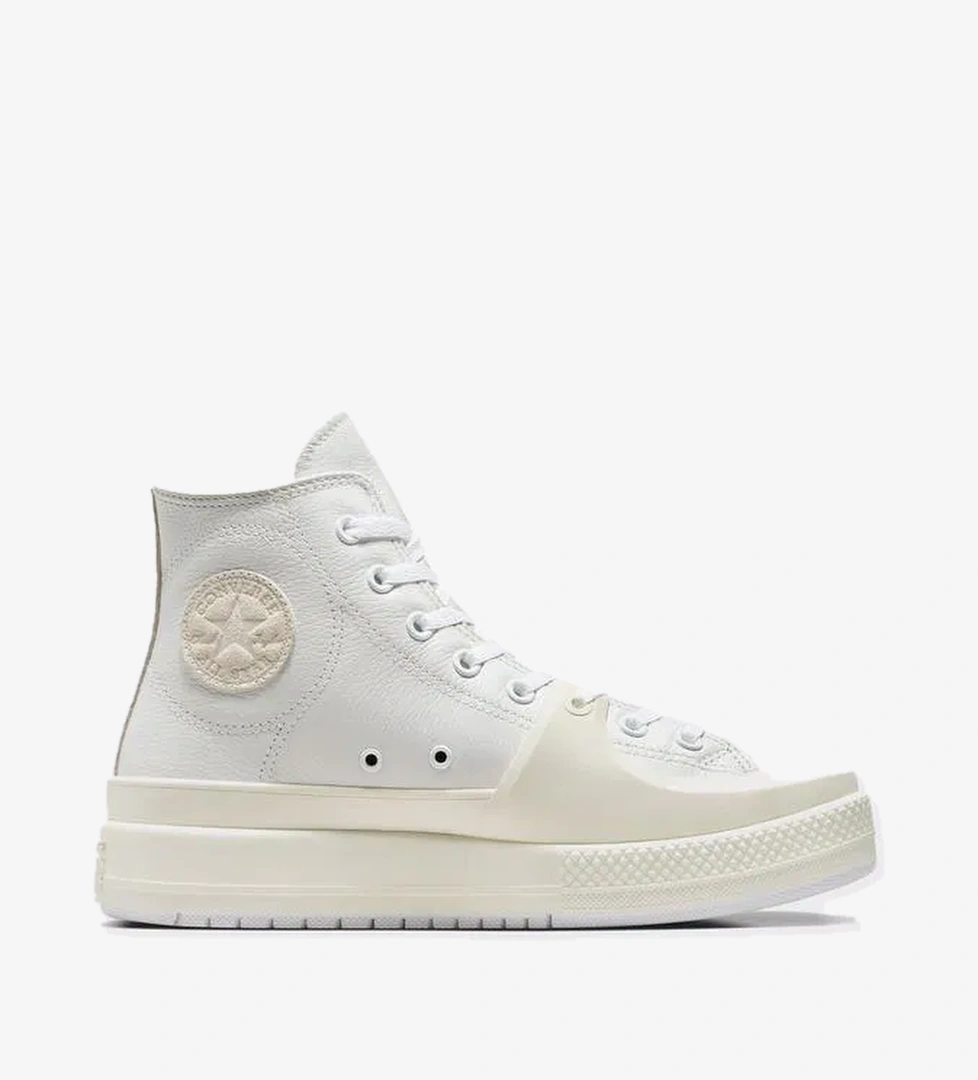 Converse Chuck Taylor All Star Construct Leather Unisex Beyaz Sneaker