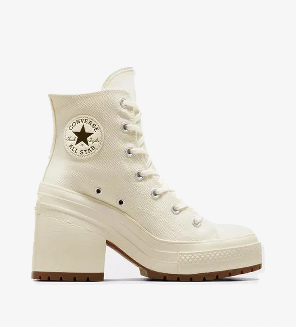 Converse Chuck 70 De Luxe Heel Unisex Krem Sneaker