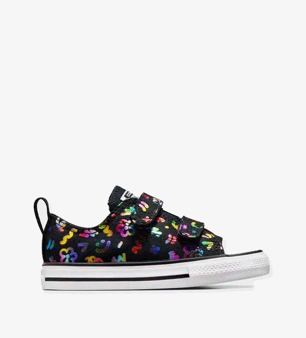 Converse Chuck Taylor All Star Easy On Doodles Bebek Siyah Sneaker