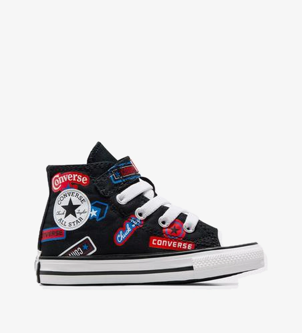 Converse Chuck Taylor All Star Easy On Stickers Bebek Siyah Sneaker