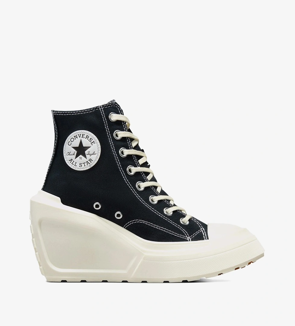 Converse Chuck 70 De Luxe Wedge Kadın Siyah Sneaker
