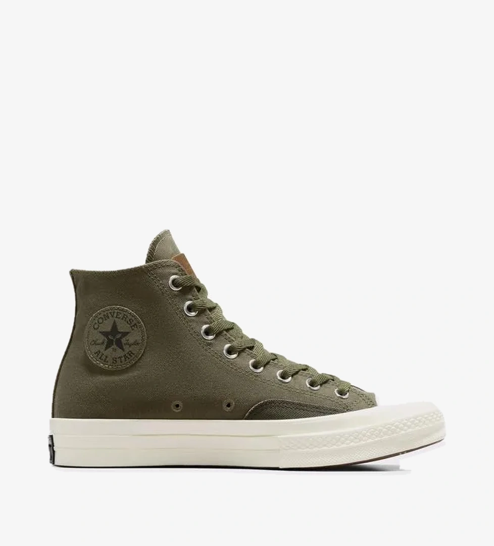 Converse Chuck 70 Garden Starter Waxed Canvas Unisex Yeşil Sneaker - Görsel 1