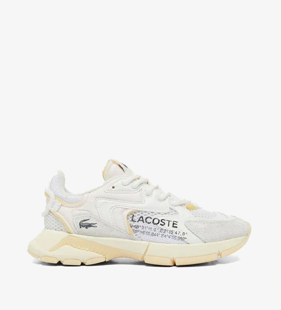 Lacoste L003 Neo Kadın Sarı Sneaker - Görsel 1