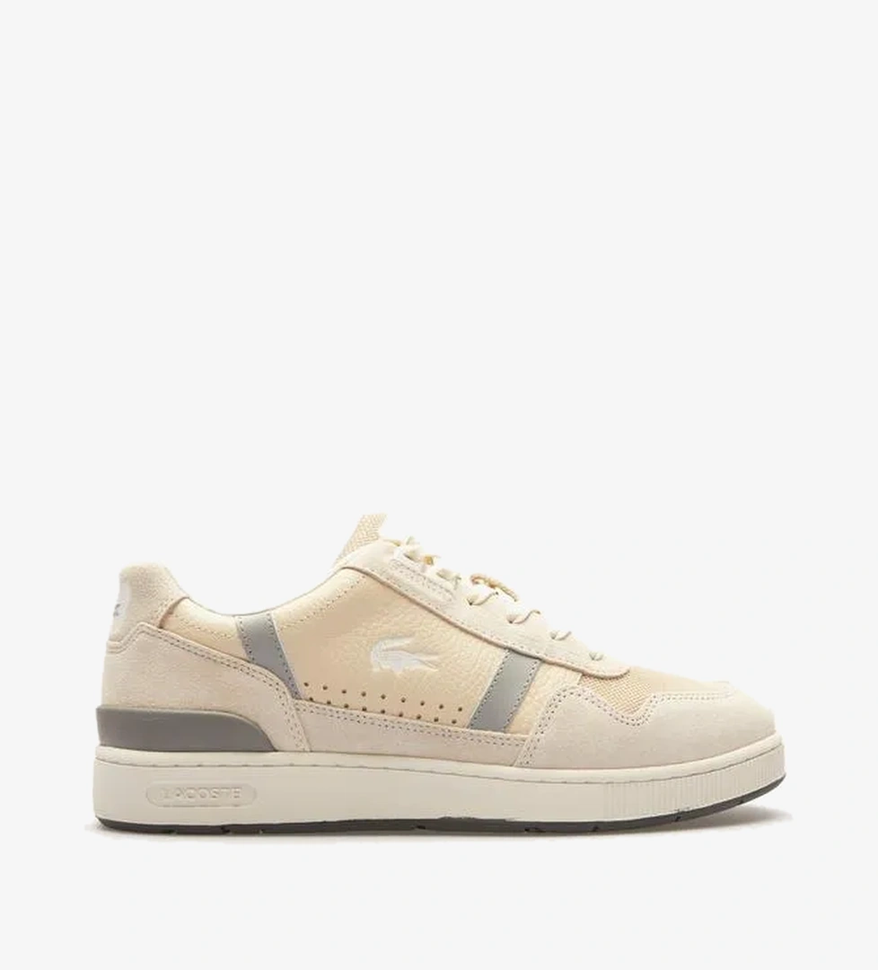Lacoste T-Clip Erkek Bej Sneaker