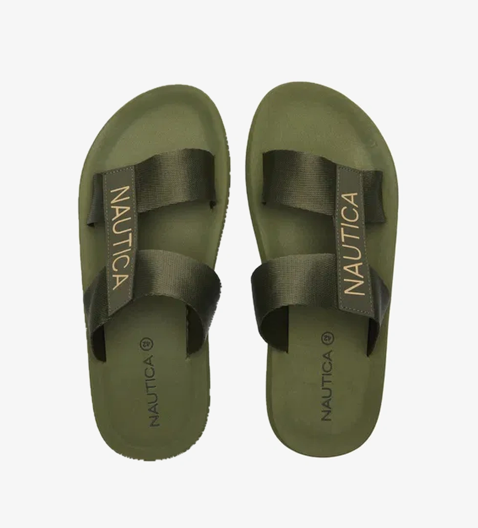 Nautica Erkek Yeşil Terlik - Görsel 1