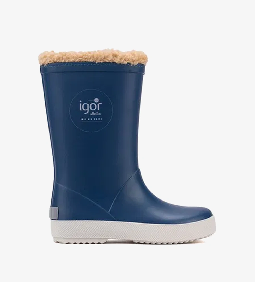 Igor Splash Nautico Borreguito Çocuk Mavi Yağmur Çizmesi