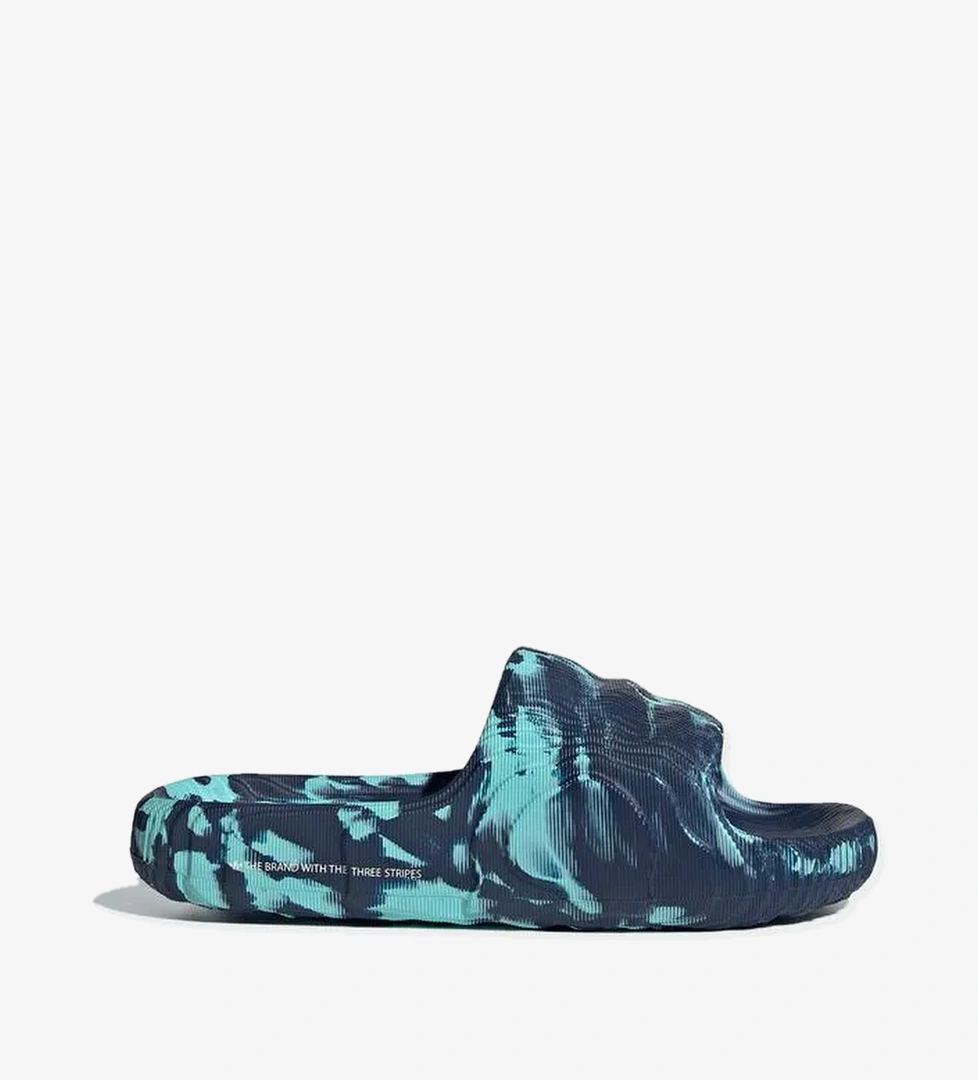 adidas Originals Adilette 22 Unisex Mavi Terlik - Görsel 1