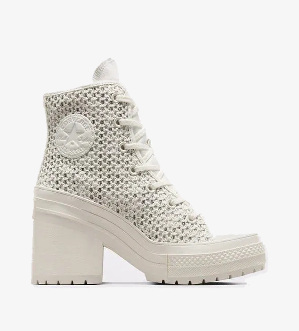 Converse Chuck 70 De Luxe Heel Unisex Bej Platform Sneaker