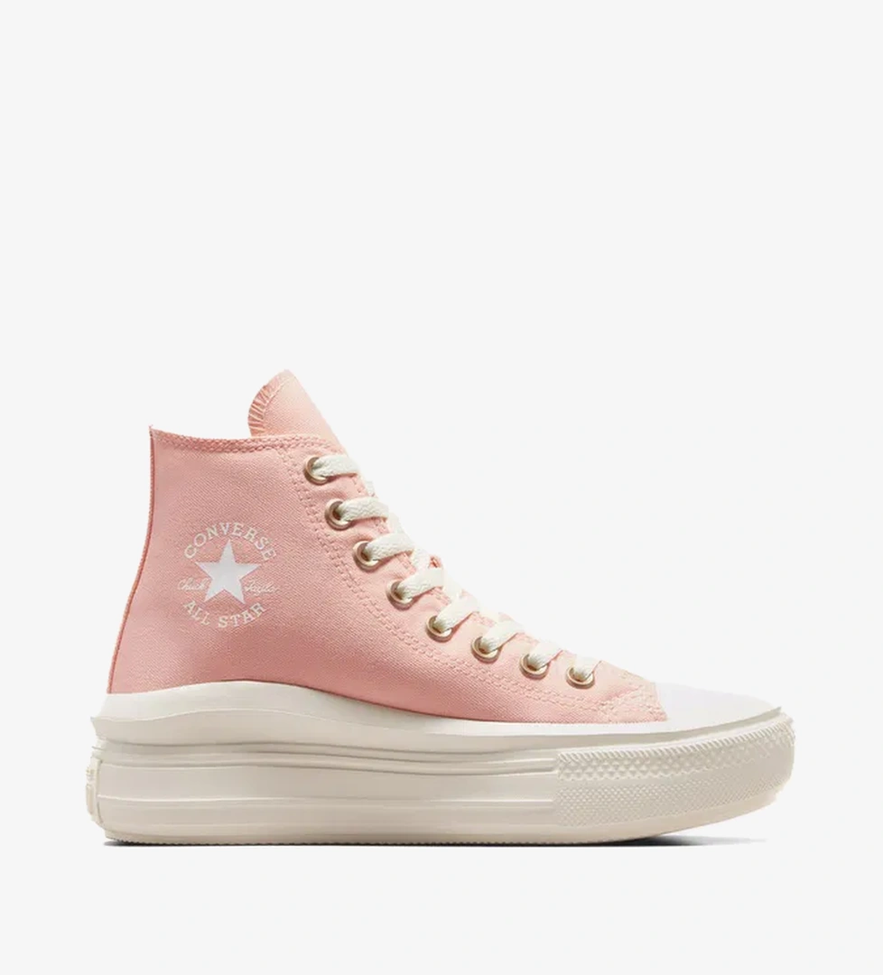 Converse Converse Chuck Taylor All Star Move Unisex Pembe Platform Sneaker | House of SuperStep Pembe - 1. görsel