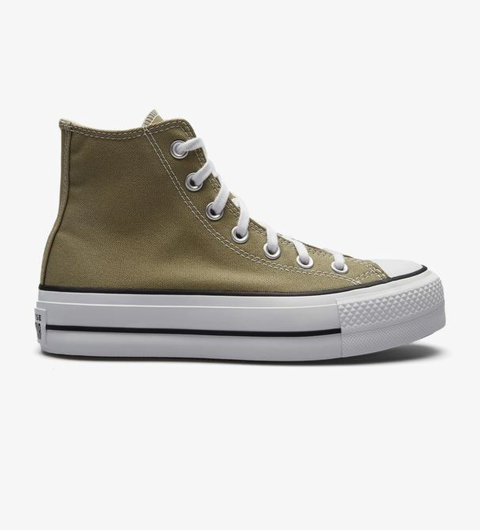 Converse Chuck Taylor All Star Lift Unisex Yeşil Platform Sneaker