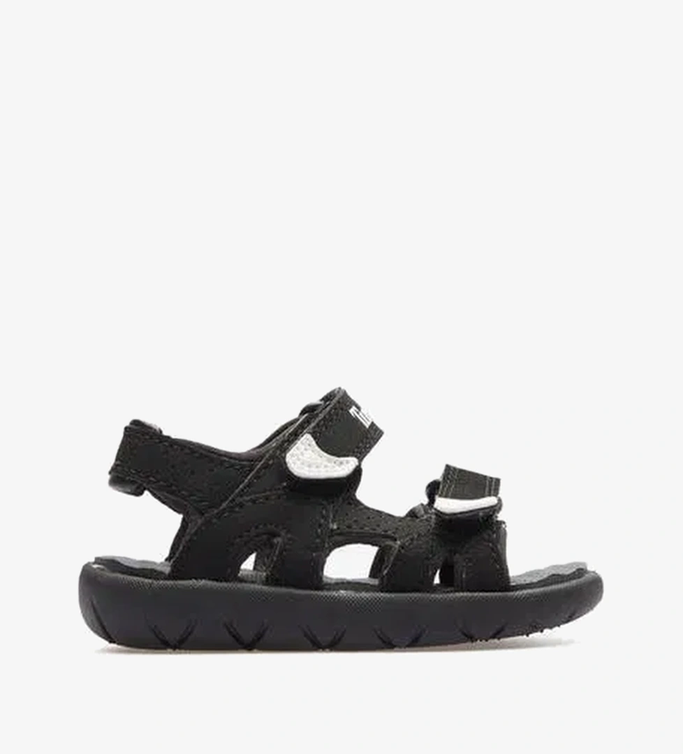 Timberland Perkins Row Backstrap Bebek Siyah Sandalet
