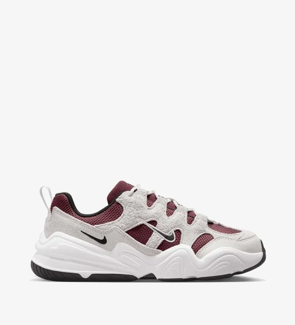 Nike Tech Hera Kadın Gri/Bordo Spor Ayakkabı - Görsel 1