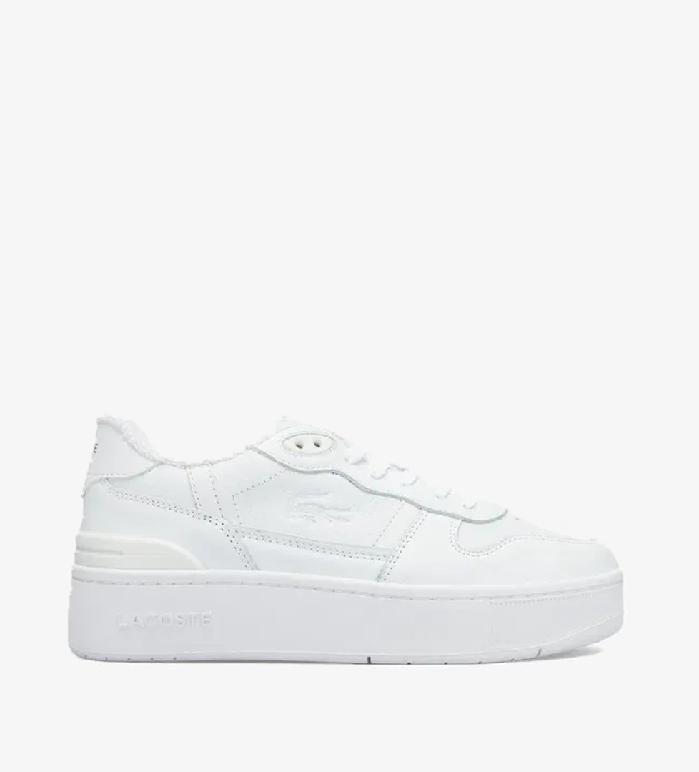 Lacoste T-Clip Platform Kadın Beyaz Sneaker