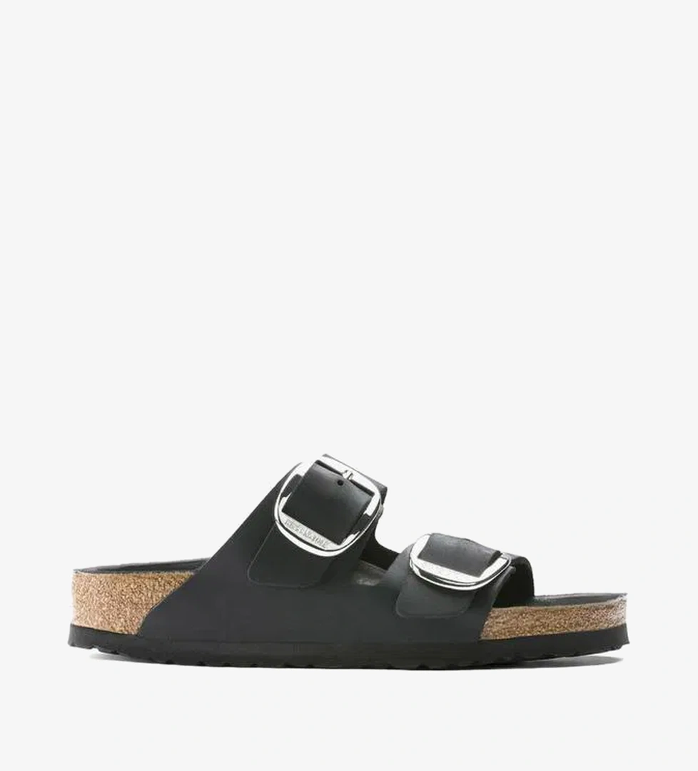Birkenstock Birkenstock Arizona Big Buckle Leoi Kadın Siyah Terlik model görseli