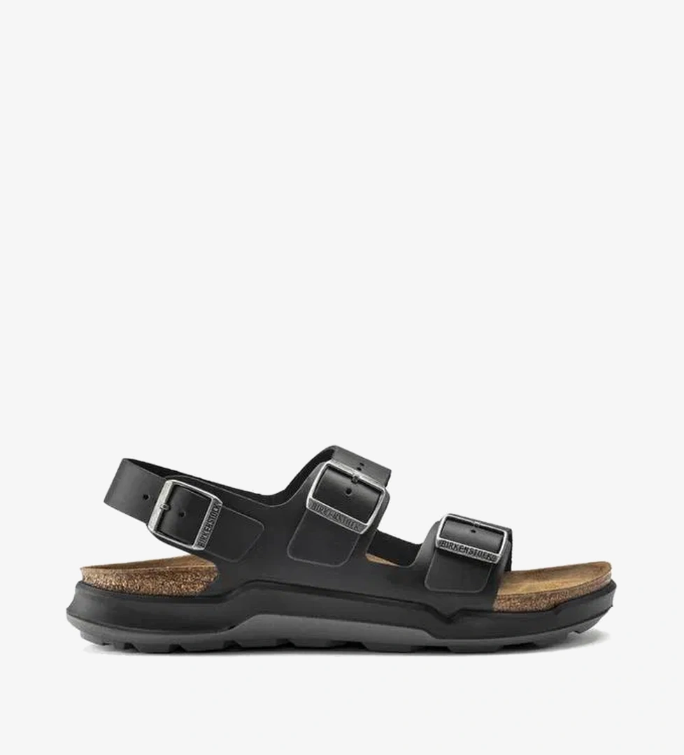 Birkenstock Milano Ct Bf Artic Old Erkek Siyah Sandalet - Görsel 1