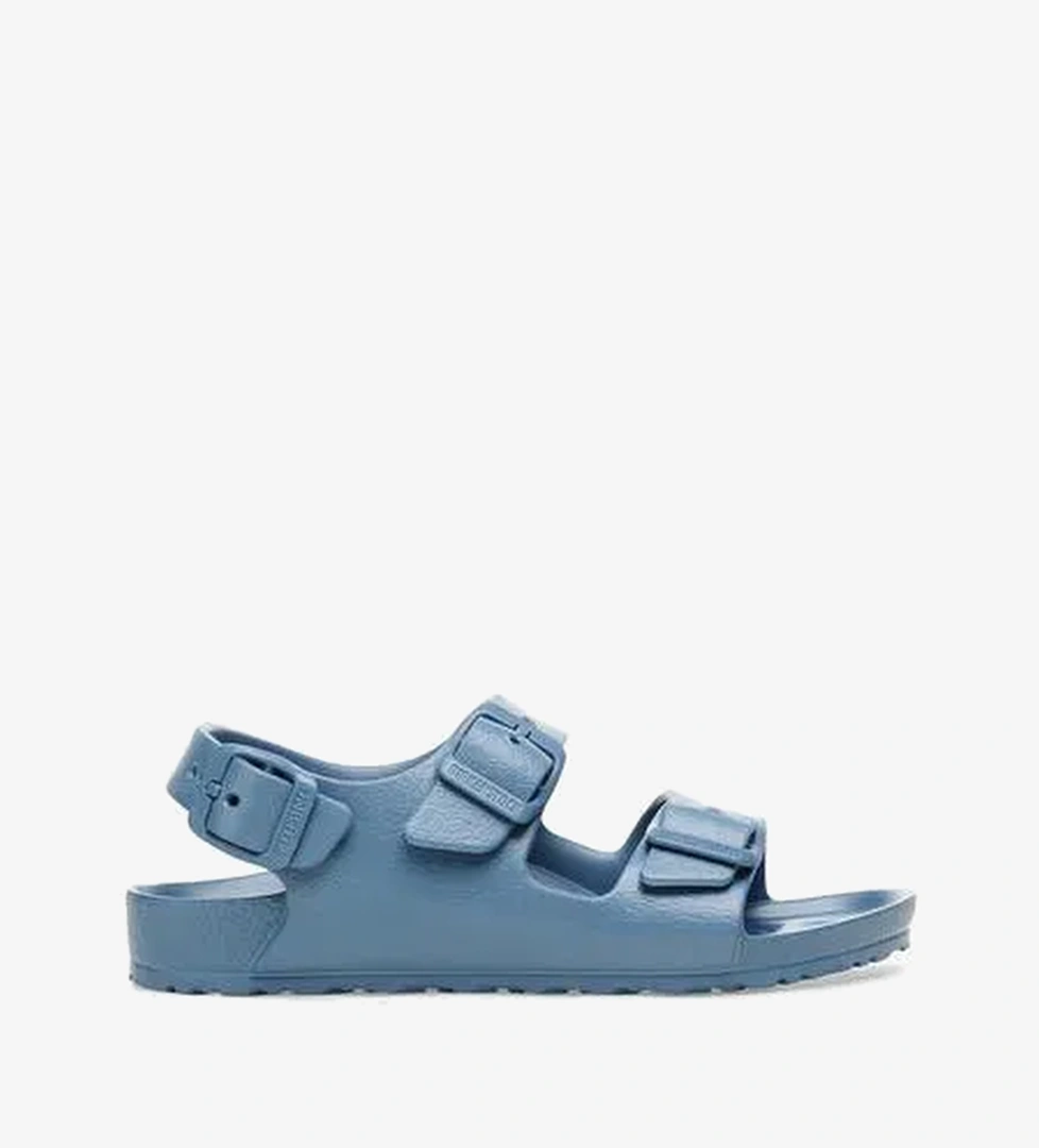 Birkenstock Milano Eva Bebek Mavi Sandalet - Görsel 1