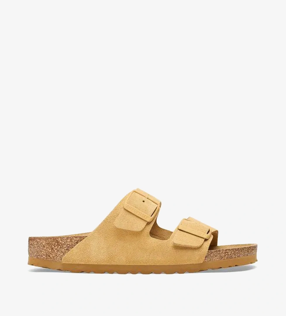 Birkenstock Krem Birkenstock Arizona Vl Kadın Terlik