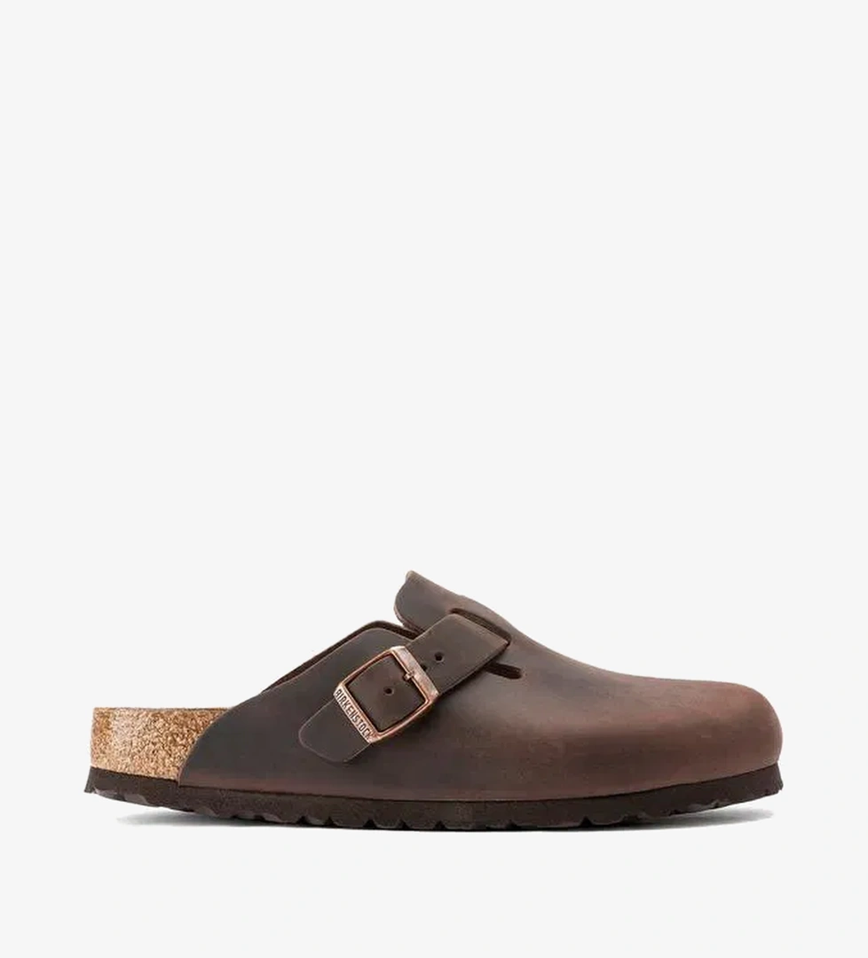 Birkenstock Boston Leoi Unisex Kahverengi Terlik