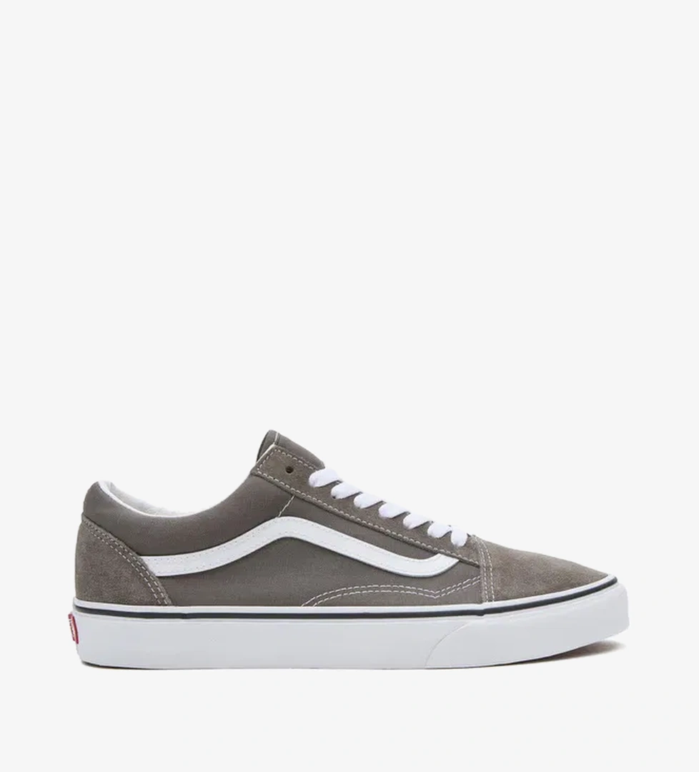 Vans Old Skool Erkek Gri Sneaker - Görsel 1