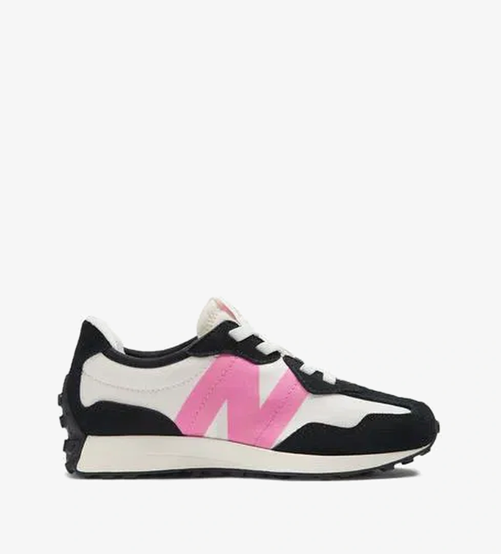 New Balance 372 Çocuk Siyah/Pembe Spor Ayakkabı - Görsel 1