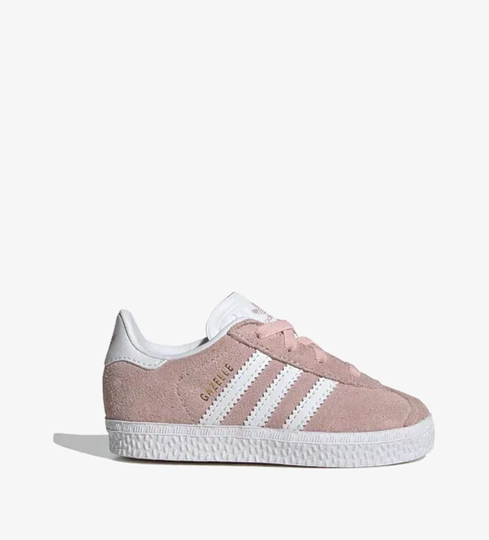 adidas Gazelle Comfort Closure Elastik Bağcıklı Bebek Pembe Spor Ayakkabı - Görsel 1
