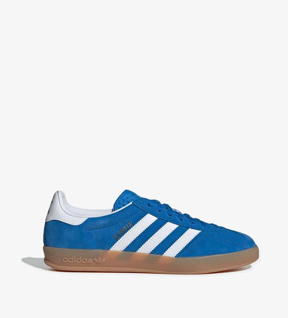 adidas Gazelle Indoor Unisex Mavi Spor Ayakkabı