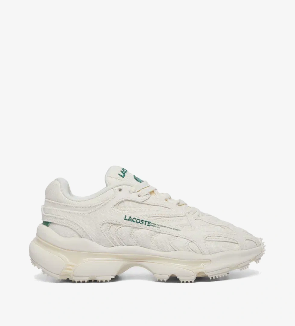 Lacoste L-Spin Deluxe Kadın Bej Sneaker