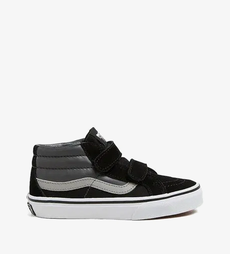 Vans Sk8-Mid Reissue V Çocuk Siyah Sneaker - Görsel 1