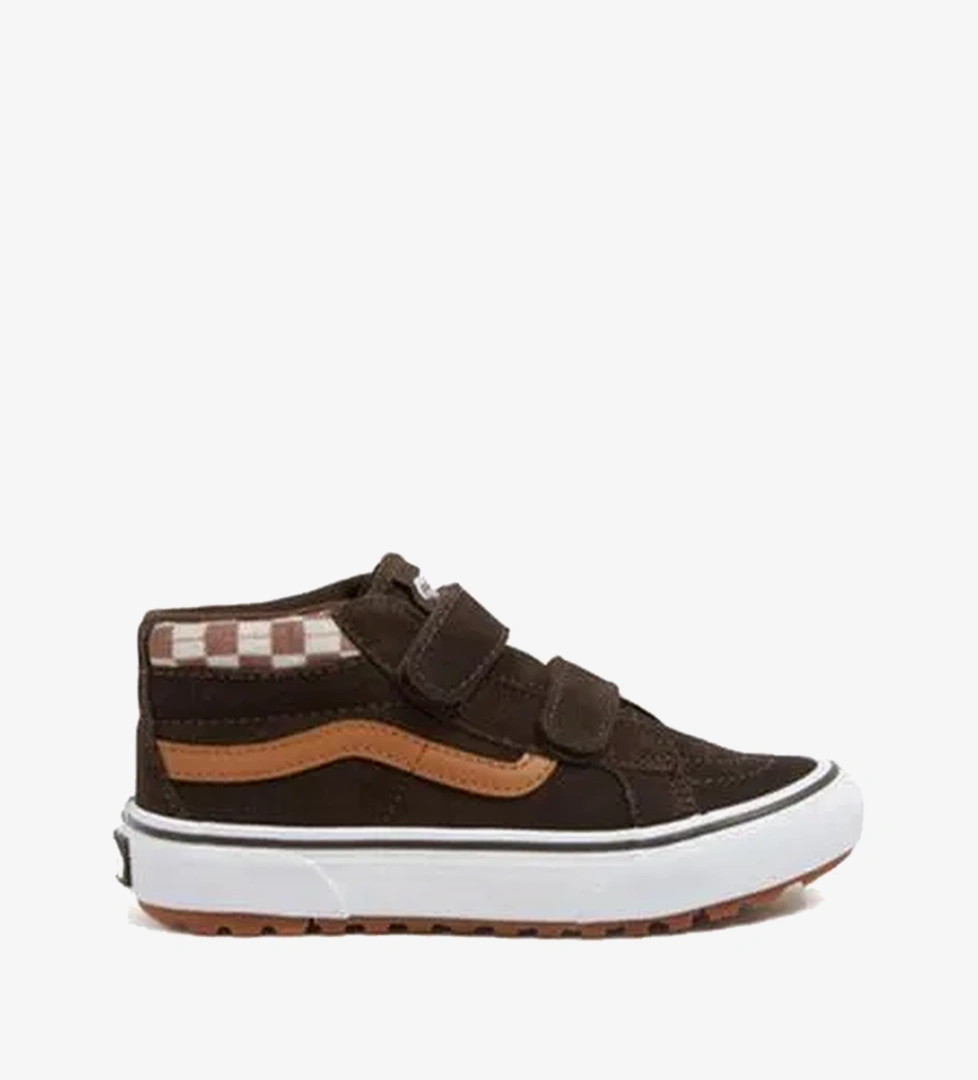 Vans Mte Sk8-Mid Reissue V Çocuk Kahverengi Sneaker