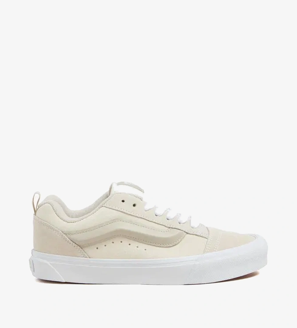 Vans Knu Skool Unisex Krem Rengi Sneaker - Görsel 1