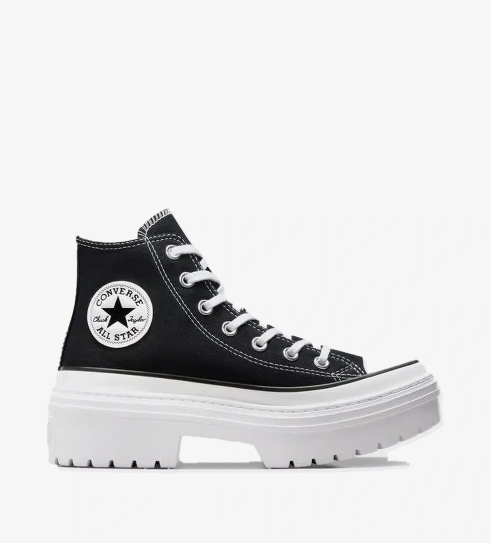 Converse Chuck Taylor All Star Lugged Heel Unisex Siyah Platform Sneaker - Görsel 1