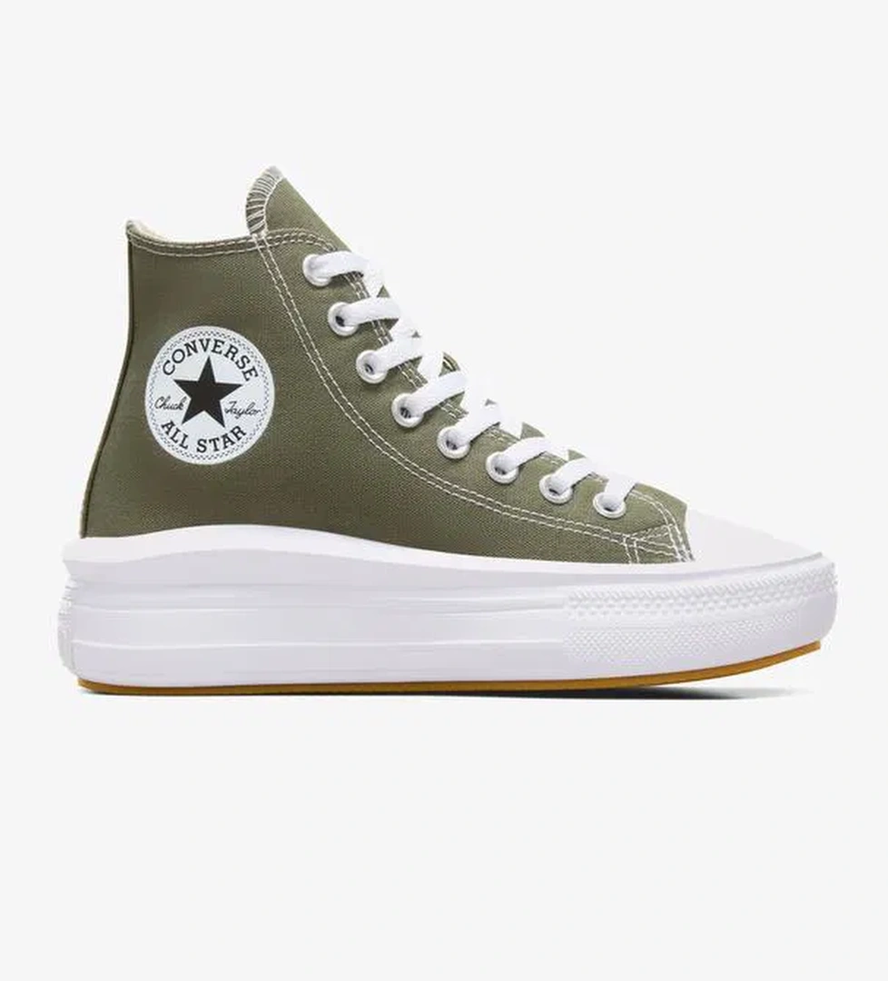 Converse Chuck Taylor All Star Move Platform Unisex Haki Sneaker
