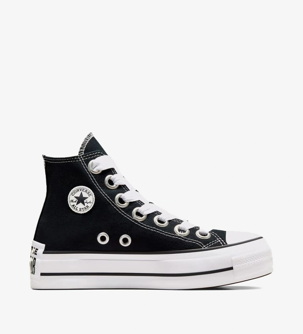 Converse Converse Chuck Taylor All Star Lift Kadın Siyah Platform Sneaker model görseli