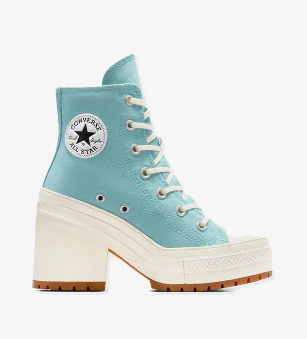 Converse Chuck 70 De Luxe Heel Kadın Mavi Platform Sneaker