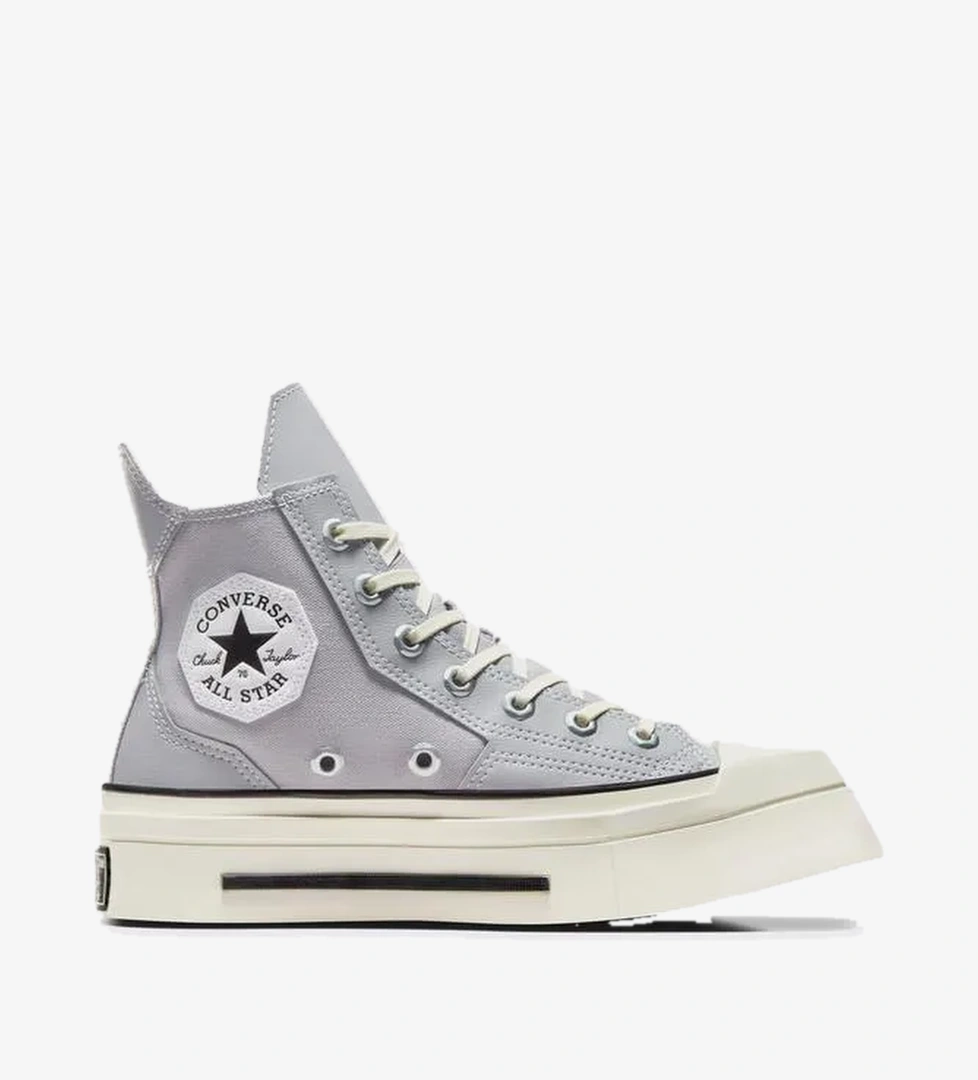 Converse Chuck 70 De Luxe Squared Unisex Gri Platform Sneaker
