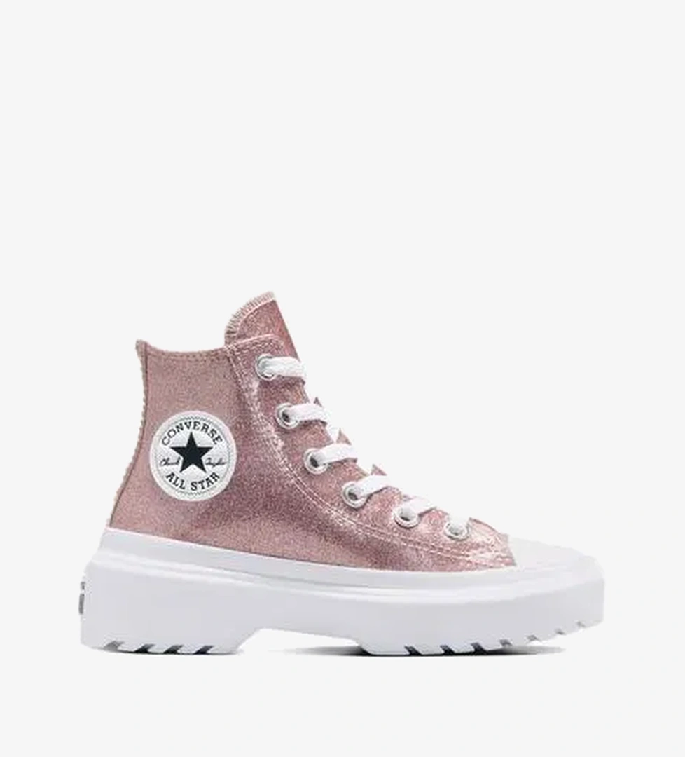 Converse Chuck Taylor All Star Lugged Lift Bebek Pembe Platform Sneaker