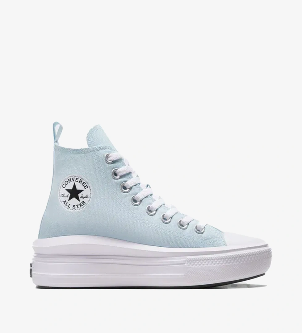 Converse Chuck Taylor All Star Move Platform Çocuk Mavi Sneaker - Görsel 1