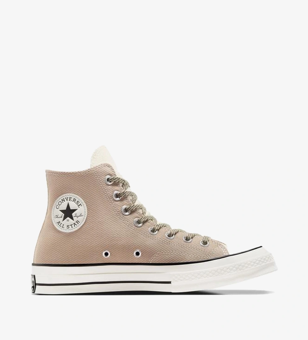 Converse Chuck 70 Unisex Krem Sneaker - Görsel 1