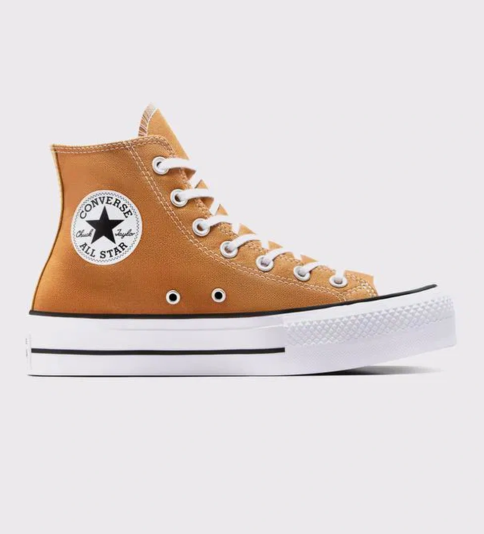 Converse Chuck Taylor All Star Lift Unisex Turuncu Platform Sneaker - Görsel 1