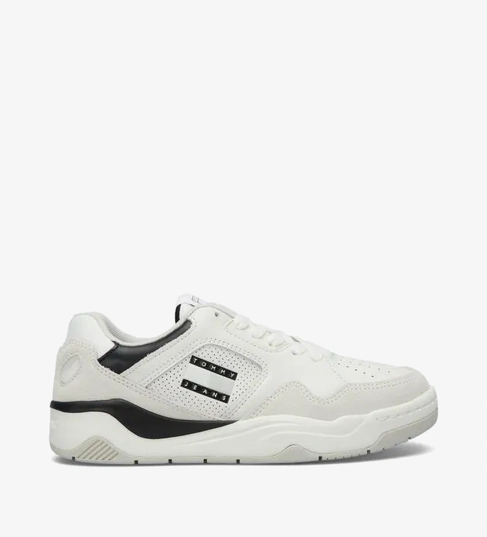 Tommy Jeans New Basket Kadın Siyah Sneaker